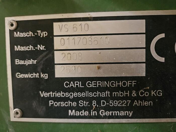 Geringhoff VarioStar 610 - حصادة برأس ملحق: صورة 4 Geringhoff VarioStar 610 - حصادة برأس ملحق: صورة 4