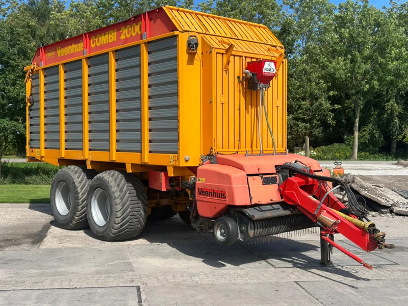 Veenhuis Combi 2000 Ladewagen Opraapwagen Combi wagen - الآلات الزراعية: صورة 1 Veenhuis Combi 2000 Ladewagen Opraapwagen Combi wagen - الآلات الزراعية: صورة 1