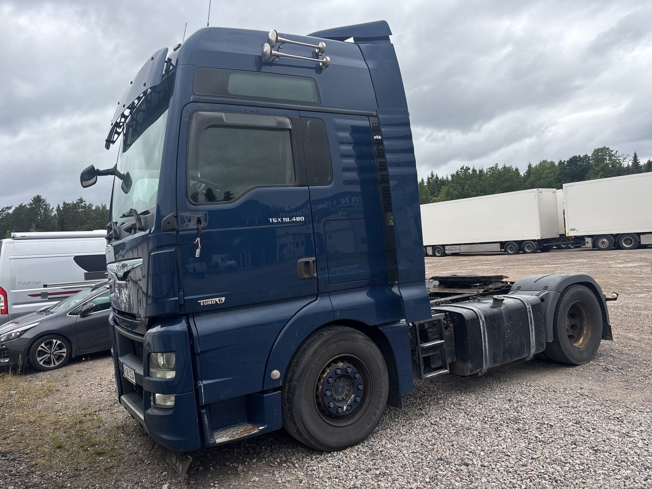Dragbil MAN TGX 18.480 -2013 | XXL-hytt | Reparationsobjekt - وحدة جر: صورة 1 Dragbil MAN TGX 18.480 -2013 | XXL-hytt | Reparationsobjekt - وحدة جر: صورة 1