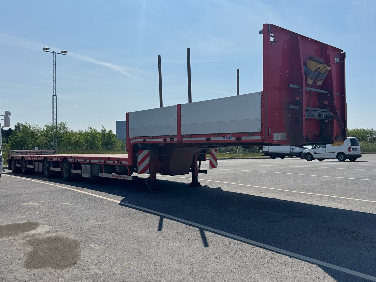 Jumbotrailer HRD STLM4Z -2023 - عربة منخفضة مسطحة نصف مقطورة: صورة 1 Jumbotrailer HRD STLM4Z -2023 - عربة منخفضة مسطحة نصف مقطورة: صورة 1