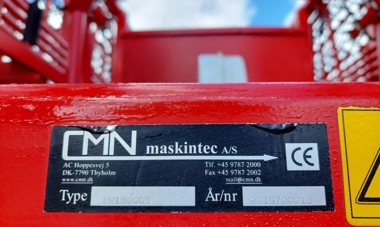 زحافة CMN Flex-Weeder 18m med frøudstyr: صورة 7