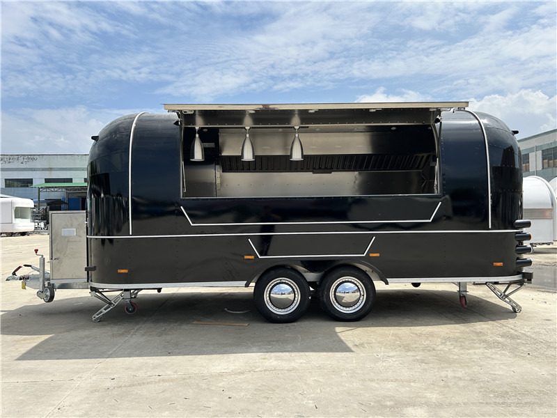 Burger Van Black Airstream Food Truck,Food Trailer,foodtruck - مقطورة بيع ( الأغذية): صورة 1 Burger Van Black Airstream Food Truck,Food Trailer,foodtruck - مقطورة بيع ( الأغذية): صورة 1