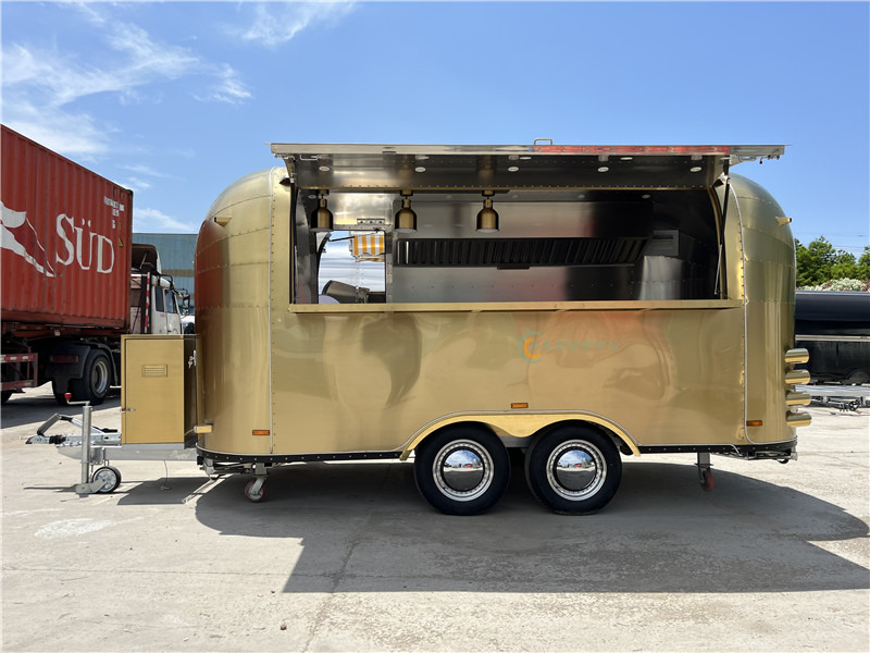 Ice Cream Trailer ,Coffee Food Trailer Gold Food Truck, Burger Foodtruck - مقطورة بيع ( الأغذية): صورة 2 Ice Cream Trailer ,Coffee Food Trailer Gold Food Truck, Burger Foodtruck - مقطورة بيع ( الأغذية): صورة 2