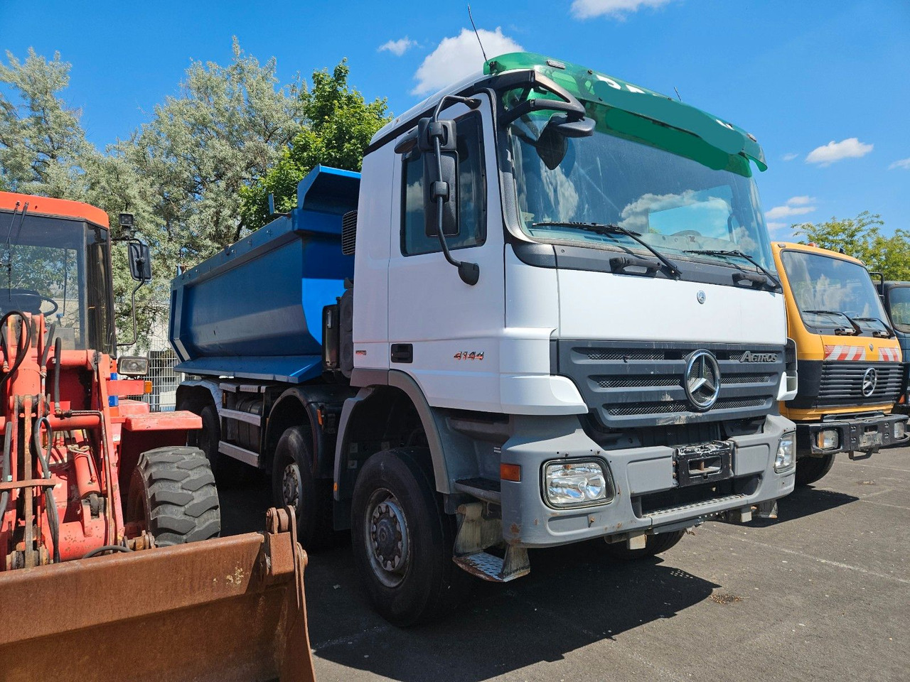 Mercedes-Benz Actros 4144 8x8 Hinterkipper - شاحنة قلاب: صورة 2 Mercedes-Benz Actros 4144 8x8 Hinterkipper - شاحنة قلاب: صورة 2