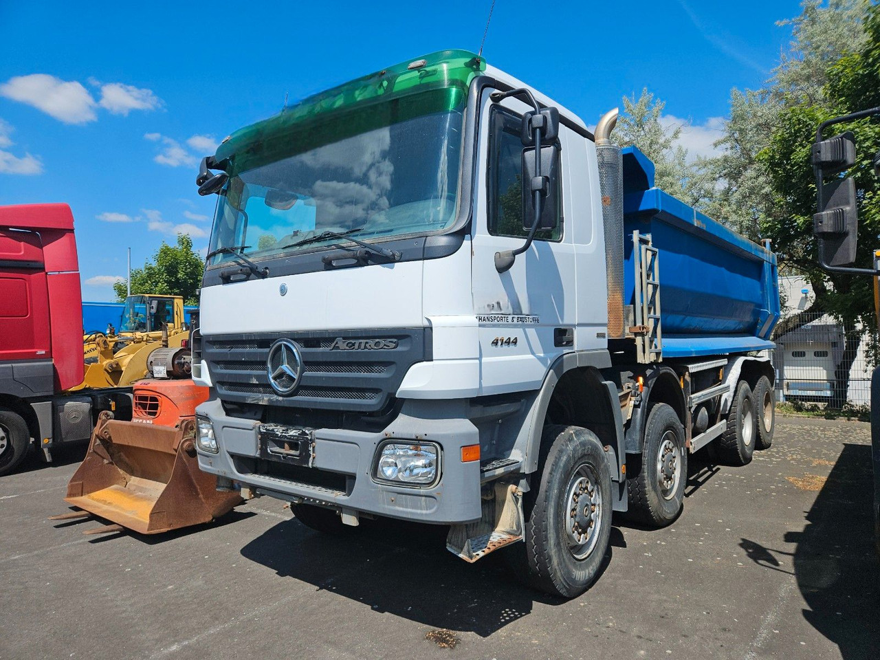 Mercedes-Benz Actros 4144 8x8 Hinterkipper - شاحنة قلاب: صورة 1 Mercedes-Benz Actros 4144 8x8 Hinterkipper - شاحنة قلاب: صورة 1