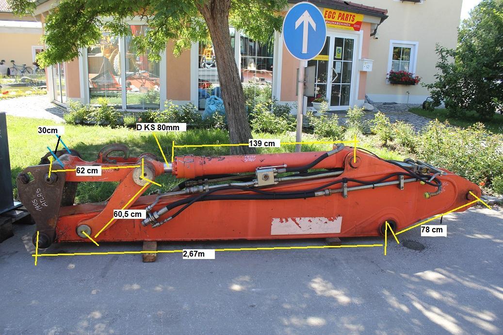 Atlas 1905 M - ذراع تطويل - حفارة: صورة 2 Atlas 1905 M - ذراع تطويل - حفارة: صورة 2