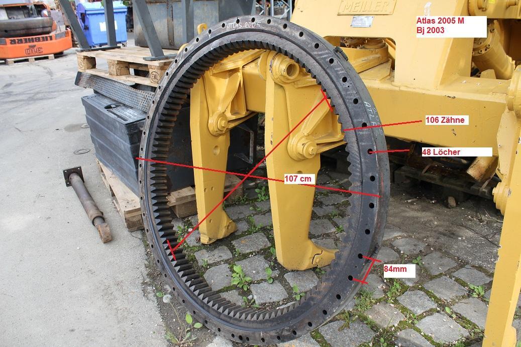 Atlas 2005 - محمل الدوران - آلات البناء: صورة 4 Atlas 2005 - محمل الدوران - آلات البناء: صورة 4