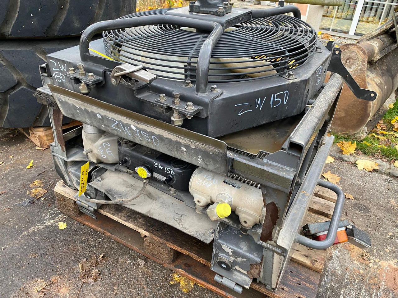 نظام التبريد - آلات البناء Hitachi ZW 150: صورة 6