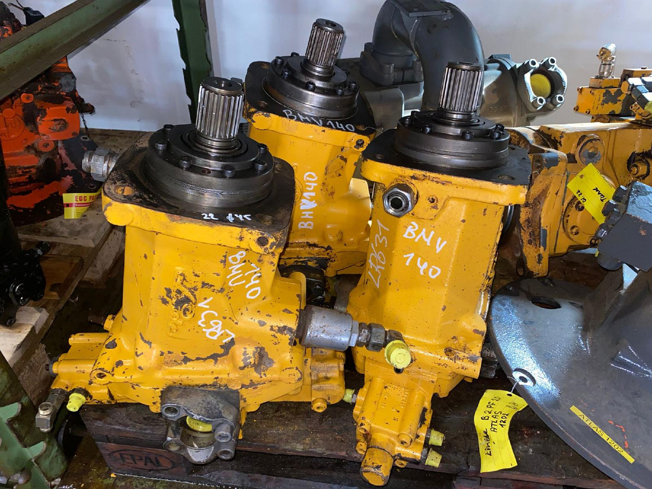 Liebherr Linde FMV 140 aus LR 631 - محرك هيدروليكي - آلات البناء: صورة 1 Liebherr Linde FMV 140 aus LR 631 - محرك هيدروليكي - آلات البناء: صورة 1