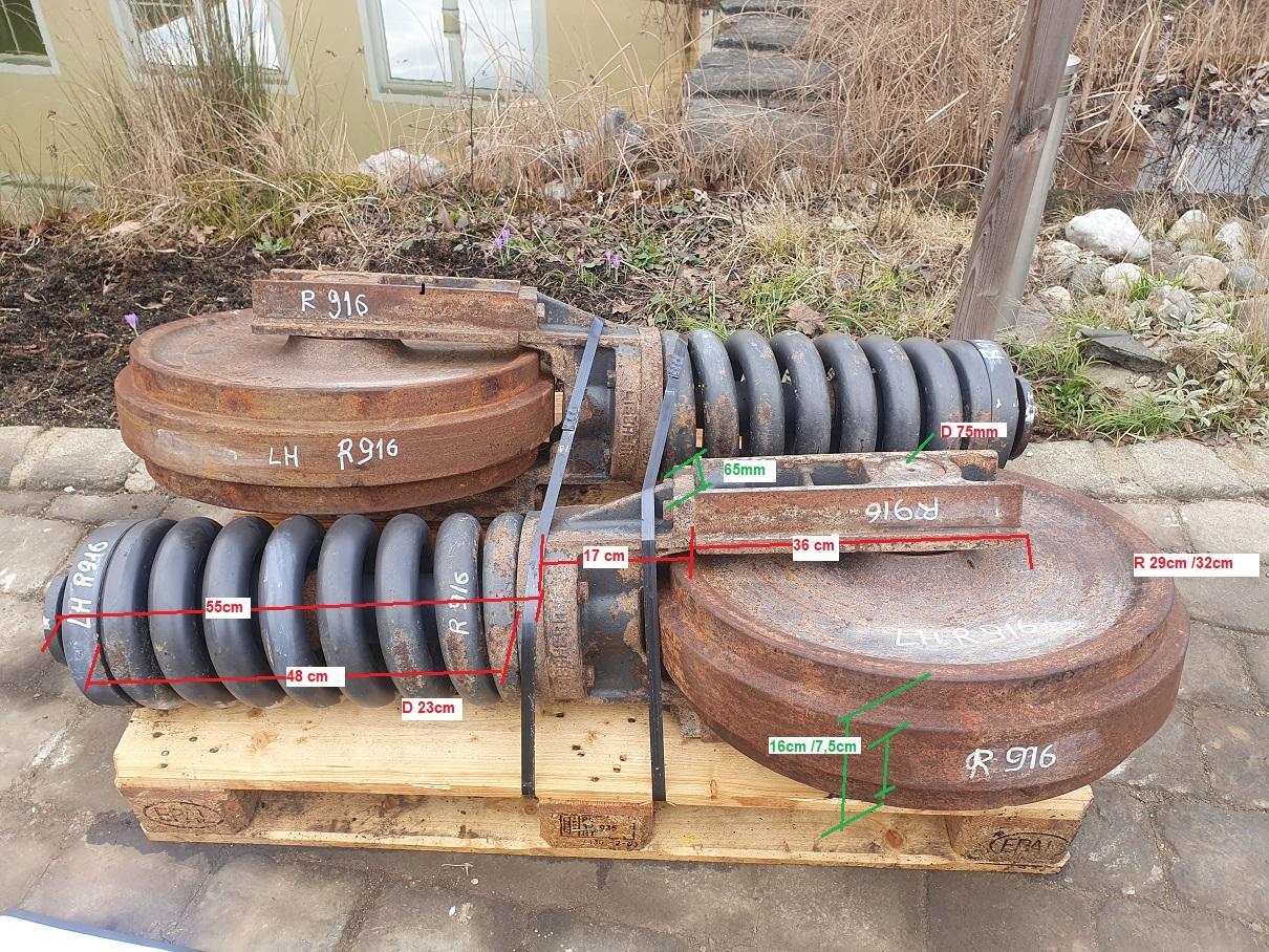 Liebherr R 916 - مسار الأسطوانة - آلات البناء: صورة 4 Liebherr R 916 - مسار الأسطوانة - آلات البناء: صورة 4