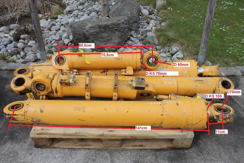 Liebherr R 932 LIT Tunnel - اسطوانة هيدروليكية - آلات البناء: صورة 1 Liebherr R 932 LIT Tunnel - اسطوانة هيدروليكية - آلات البناء: صورة 1