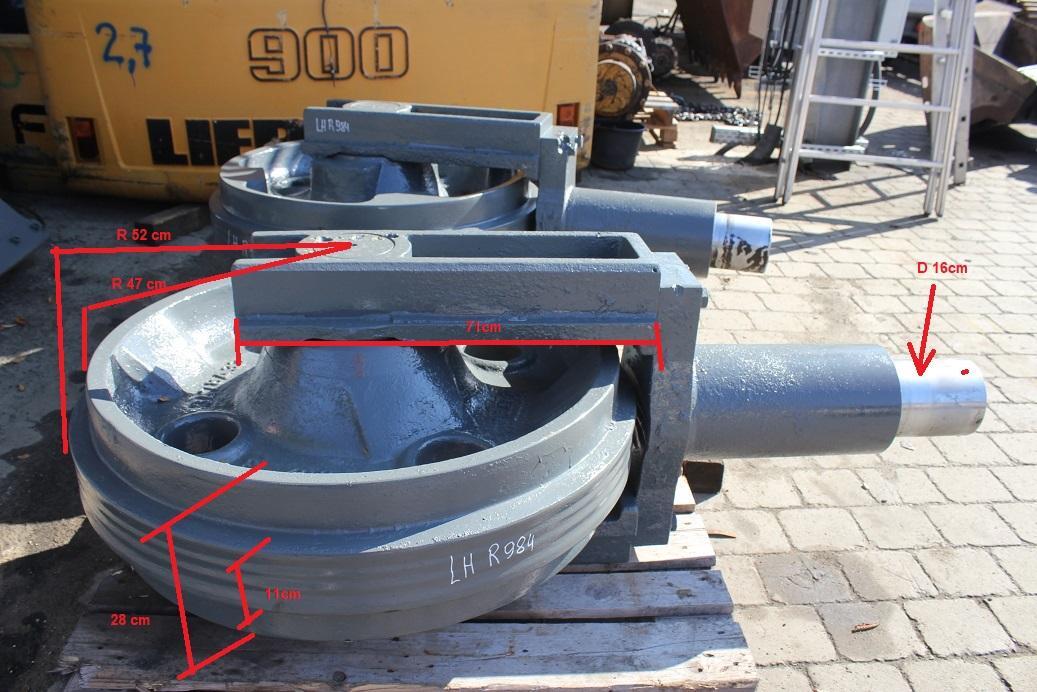 Liebherr R 984 - أجزاء الهيكل السفلي - آلات البناء: صورة 5 Liebherr R 984 - أجزاء الهيكل السفلي - آلات البناء: صورة 5