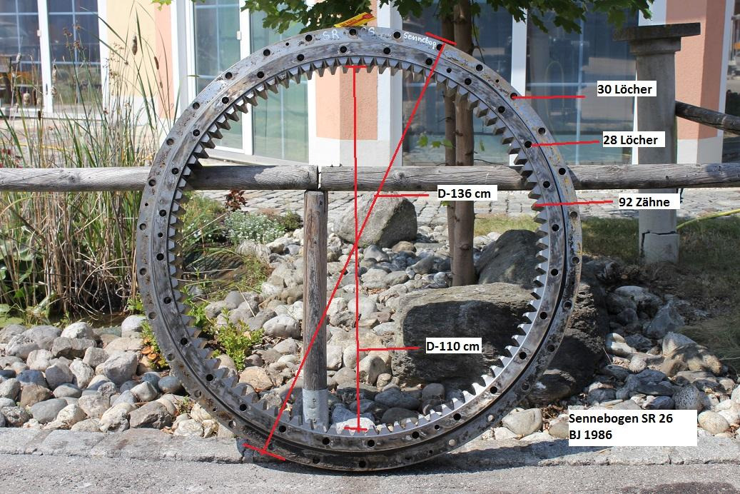 Sennebogen SR 26 - محمل الدوران - آلات البناء: صورة 1 Sennebogen SR 26 - محمل الدوران - آلات البناء: صورة 1