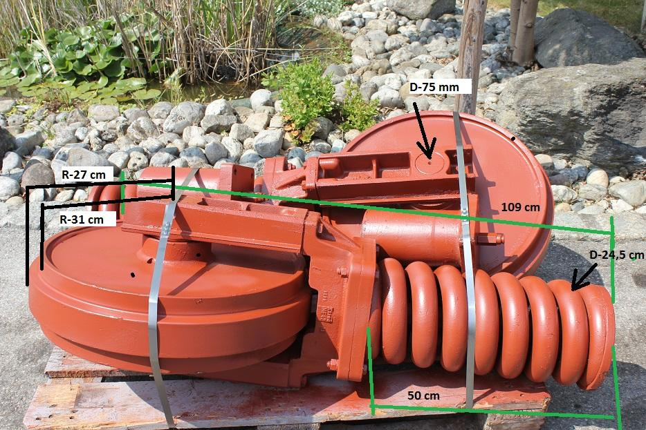 Sennebogen SR 26 - أجزاء الهيكل السفلي - آلات البناء: صورة 2 Sennebogen SR 26 - أجزاء الهيكل السفلي - آلات البناء: صورة 2