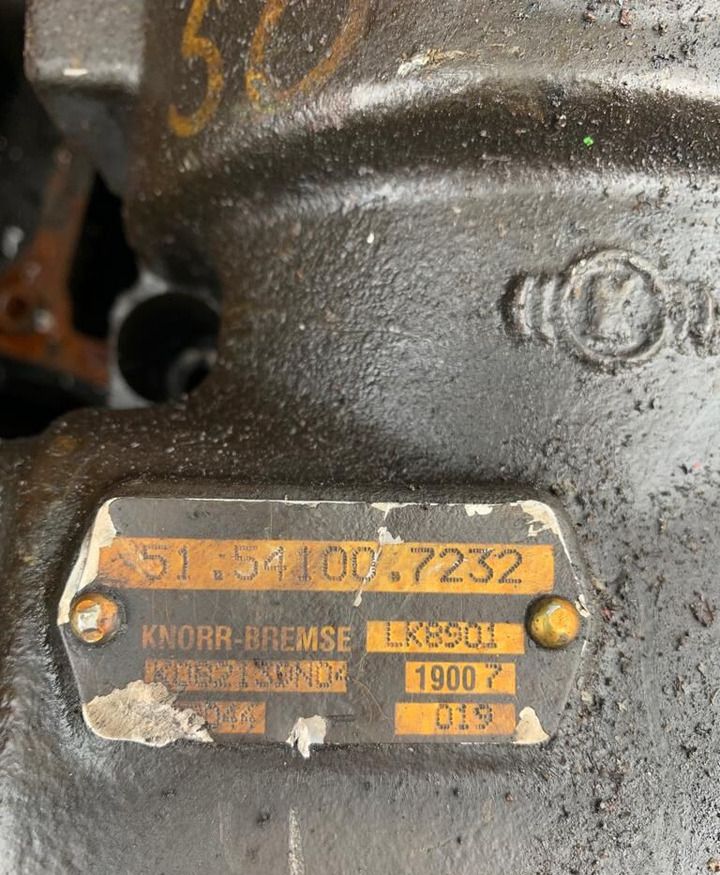 Knorr-Bremse MAN 51.54100.7273 MAN TGA TGX TGS truck - كابح هوائي - شاحنة: صورة 3 Knorr-Bremse MAN 51.54100.7273 MAN TGA TGX TGS truck - كابح هوائي - شاحنة: صورة 3