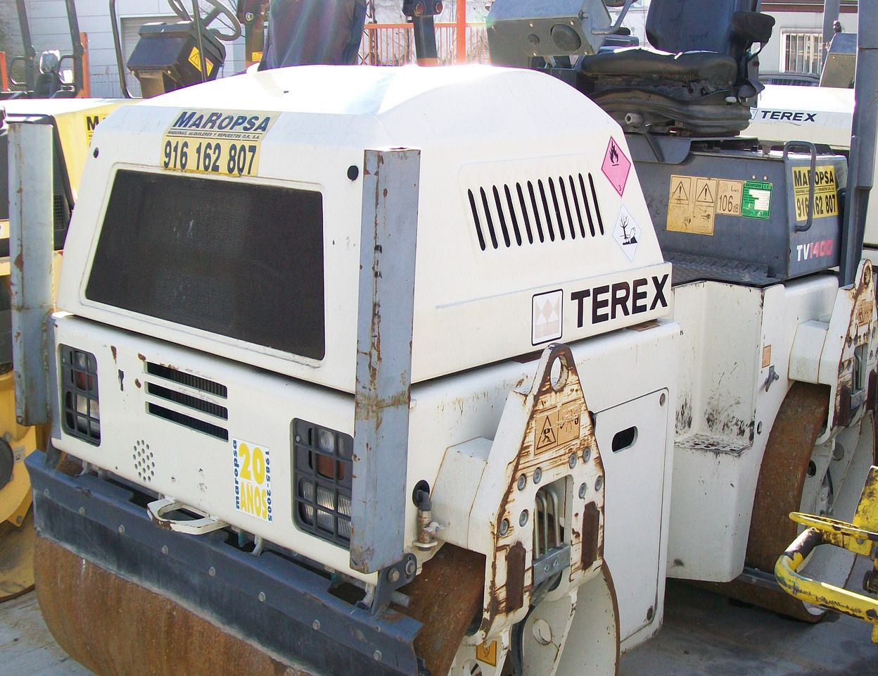 Doble Vibrante Terex TV 1400 - مدحلة اسفلت: صورة 1 Doble Vibrante Terex TV 1400 - مدحلة اسفلت: صورة 1