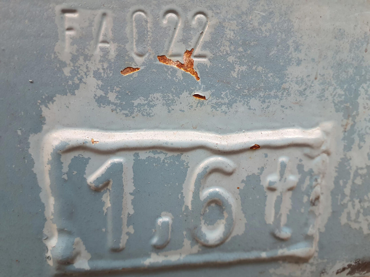 FAUN ATF 60-3 counterweight 1.6 ton - الوزن المعاكس - موبايل كرين: صورة 5 FAUN ATF 60-3 counterweight 1.6 ton - الوزن المعاكس - موبايل كرين: صورة 5
