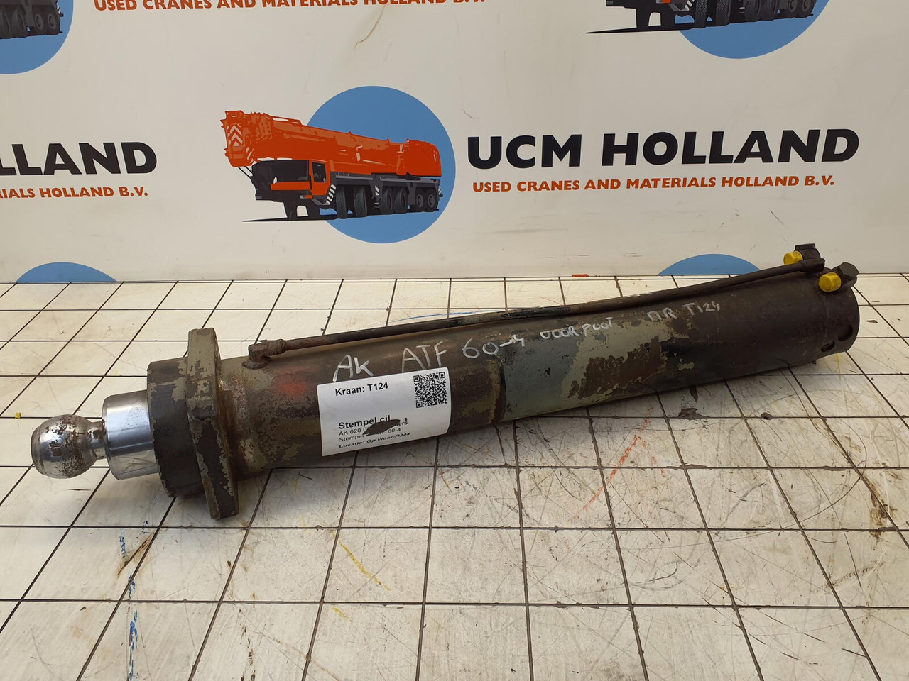 FAUN ATF 60-4 outrigger cylinder front - اسطوانة هيدروليكية - رافعة: صورة 1 FAUN ATF 60-4 outrigger cylinder front - اسطوانة هيدروليكية - رافعة: صورة 1