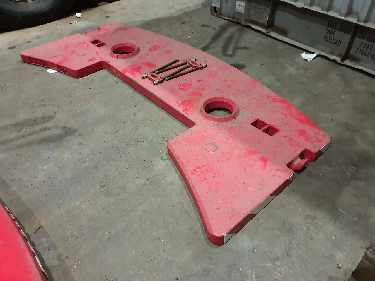 FAUN AUN HK 60 Counterweight 1,1 ton - الوزن المعاكس - موبايل كرين: صورة 1 FAUN AUN HK 60 Counterweight 1,1 ton - الوزن المعاكس - موبايل كرين: صورة 1
