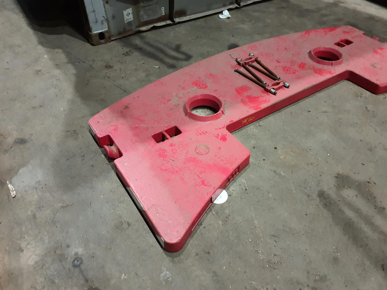 FAUN AUN HK 60 Counterweight 1,1 ton - الوزن المعاكس - موبايل كرين: صورة 2 FAUN AUN HK 60 Counterweight 1,1 ton - الوزن المعاكس - موبايل كرين: صورة 2