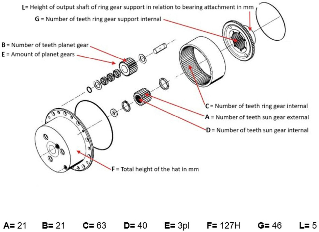 محرك السفر - موبايل كرين Liebherr LTM 1055-3.2 planetary gear 21-21-63-40-3pl-127H-46: صورة 9 محرك السفر - موبايل كرين Liebherr LTM 1055-3.2 planetary gear 21-21-63-40-3pl-127H-46: صورة 9