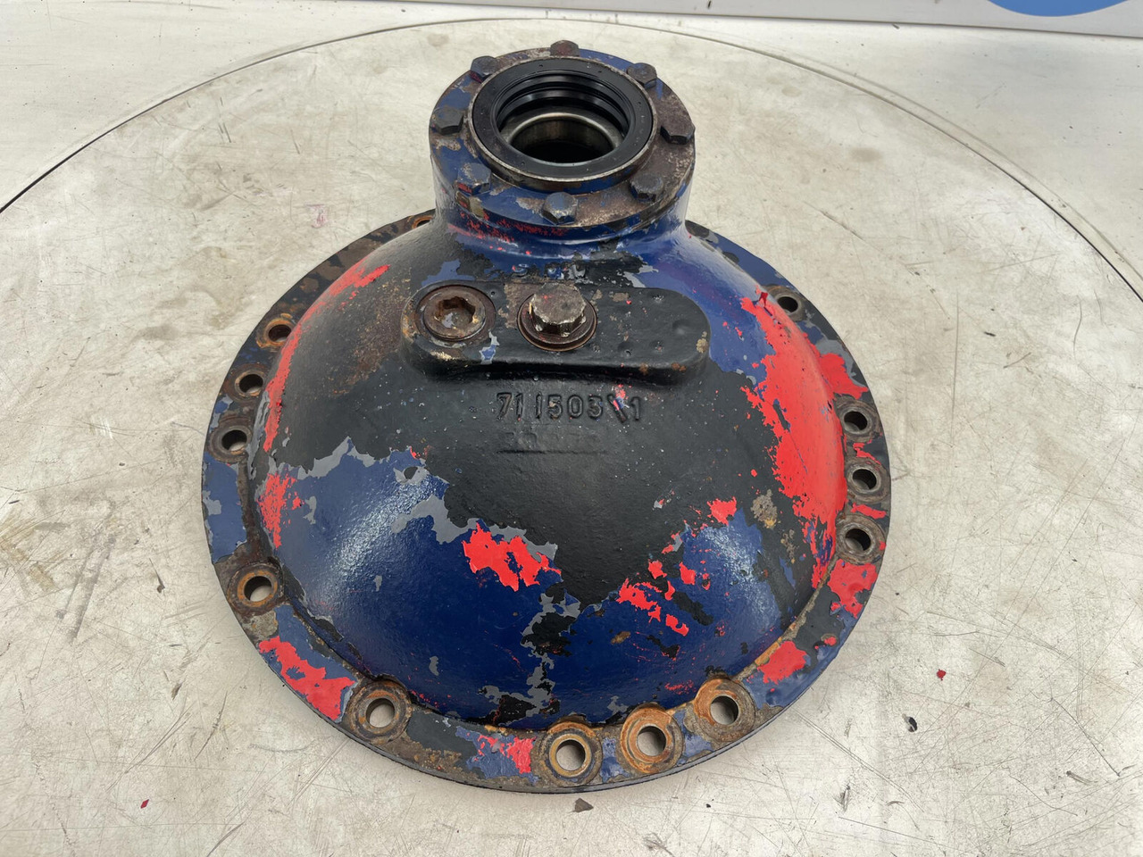 صندوق التروس التفاضلية - موبايل كرين Liebherr LTM 1090 drive through diff 13x35 axle 4: صورة 6