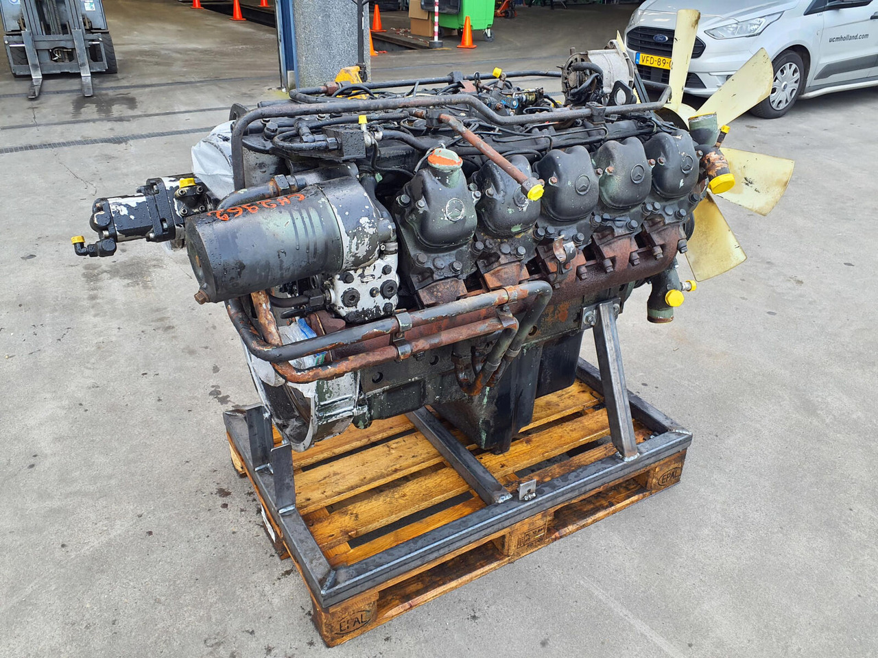 Mercedes-Benz LTM 1060 engine Mercedes-Benz OM 423 - محرك - موبايل كرين: صورة 3 Mercedes-Benz LTM 1060 engine Mercedes-Benz OM 423 - محرك - موبايل كرين: صورة 3