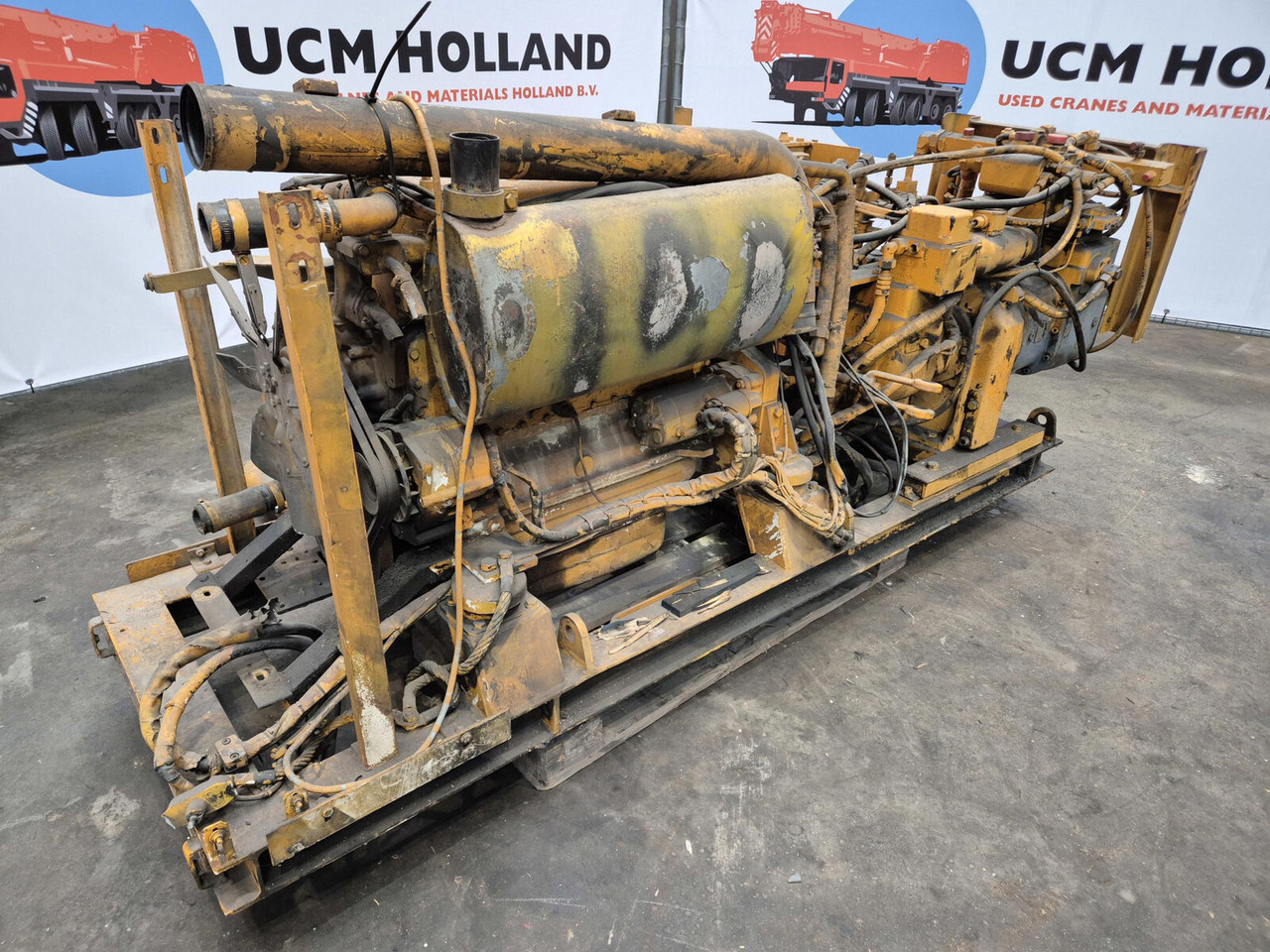 Mercedes-Benz LTM 1060 upper engine Mercedes OM 352 - محرك - موبايل كرين: صورة 3 Mercedes-Benz LTM 1060 upper engine Mercedes OM 352 - محرك - موبايل كرين: صورة 3
