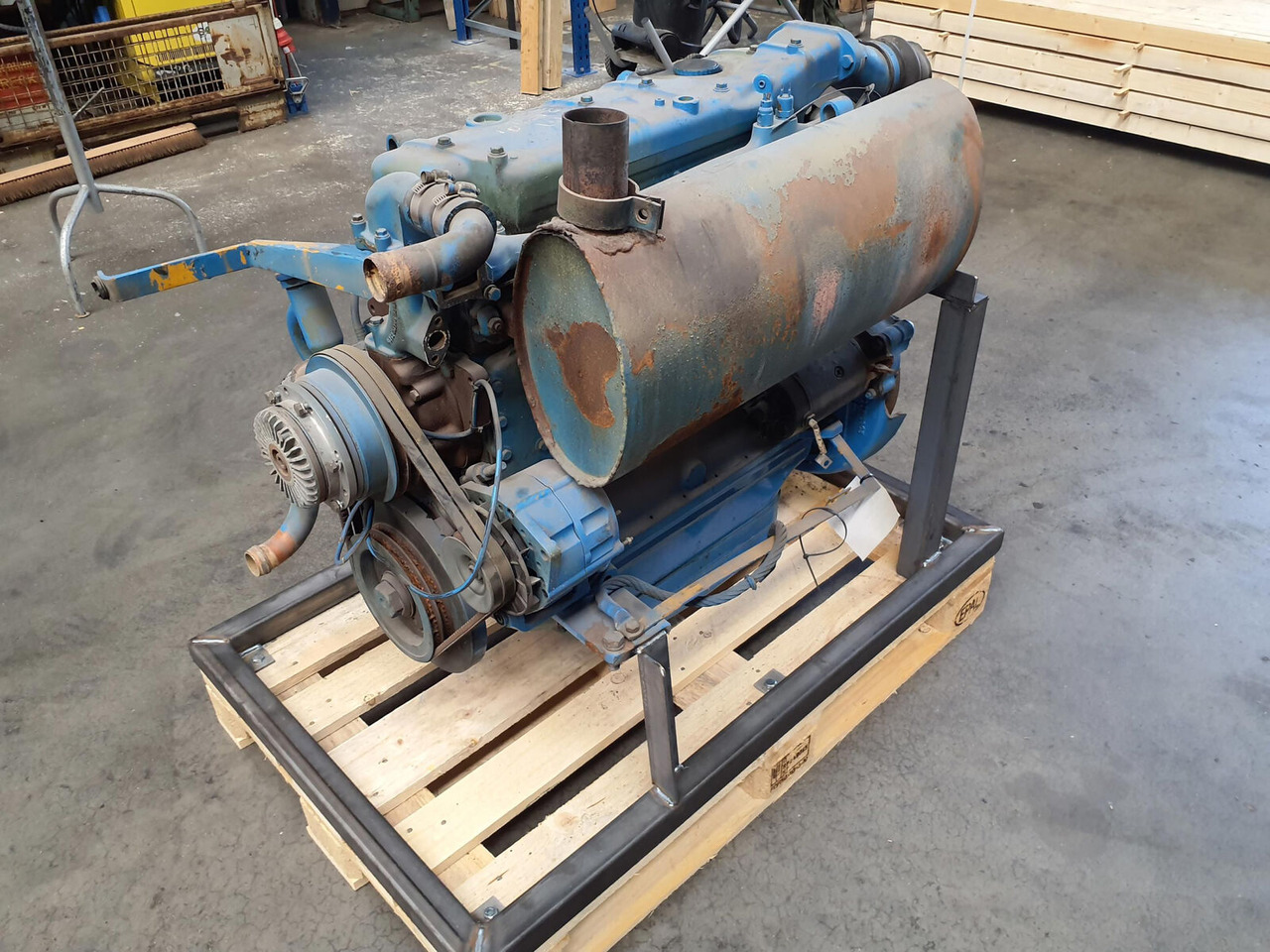 Mercedes-Benz LTM 1070 engine Mercedes OM 352 A - محرك - موبايل كرين: صورة 1 Mercedes-Benz LTM 1070 engine Mercedes OM 352 A - محرك - موبايل كرين: صورة 1