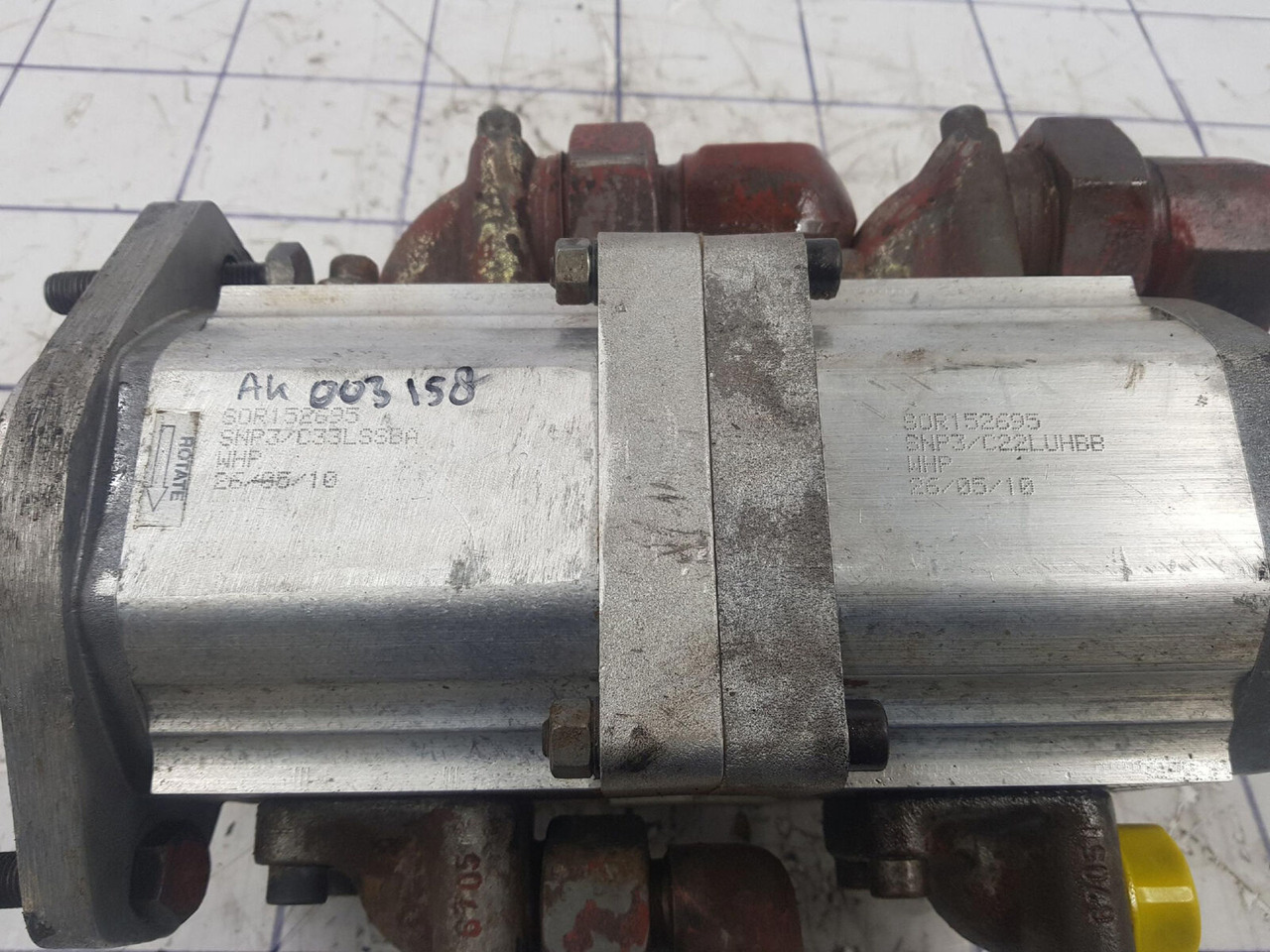 Sauer-Danfoss 70 GMT dual gear pump - مضخة هيدروليكية - موبايل كرين: صورة 5 Sauer-Danfoss 70 GMT dual gear pump - مضخة هيدروليكية - موبايل كرين: صورة 5