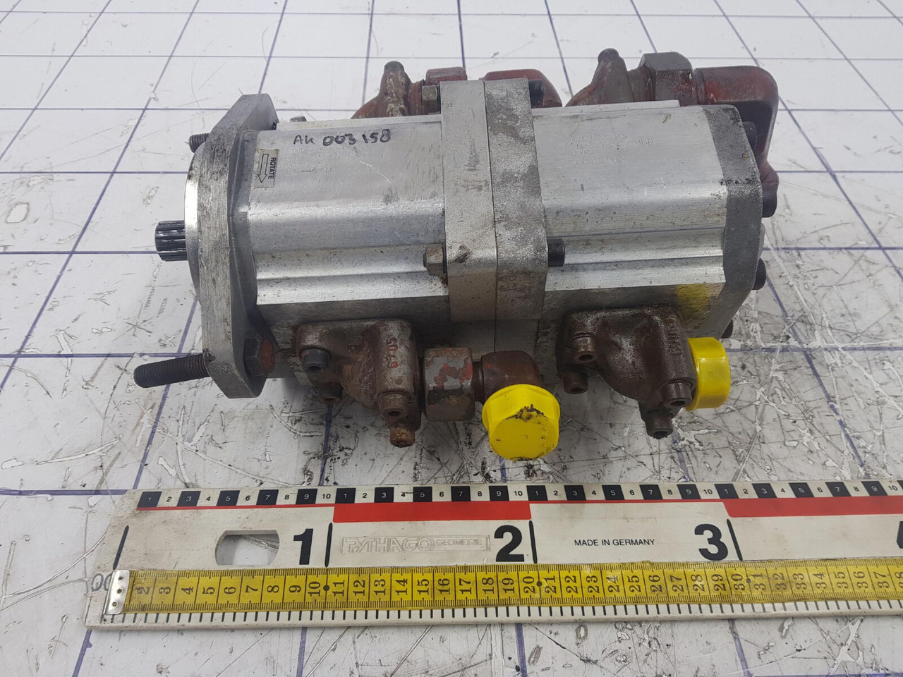 Sauer-Danfoss 70 GMT dual gear pump - مضخة هيدروليكية - موبايل كرين: صورة 1 Sauer-Danfoss 70 GMT dual gear pump - مضخة هيدروليكية - موبايل كرين: صورة 1