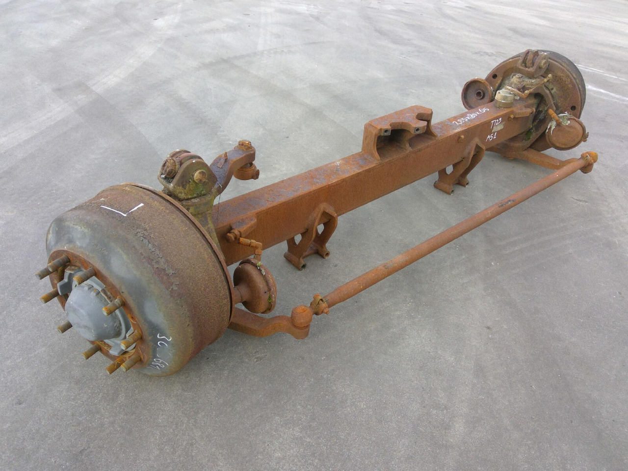 Terex AC 350 axle 1 - المحور و قطع الغيار - موبايل كرين: صورة 1 Terex AC 350 axle 1 - المحور و قطع الغيار - موبايل كرين: صورة 1