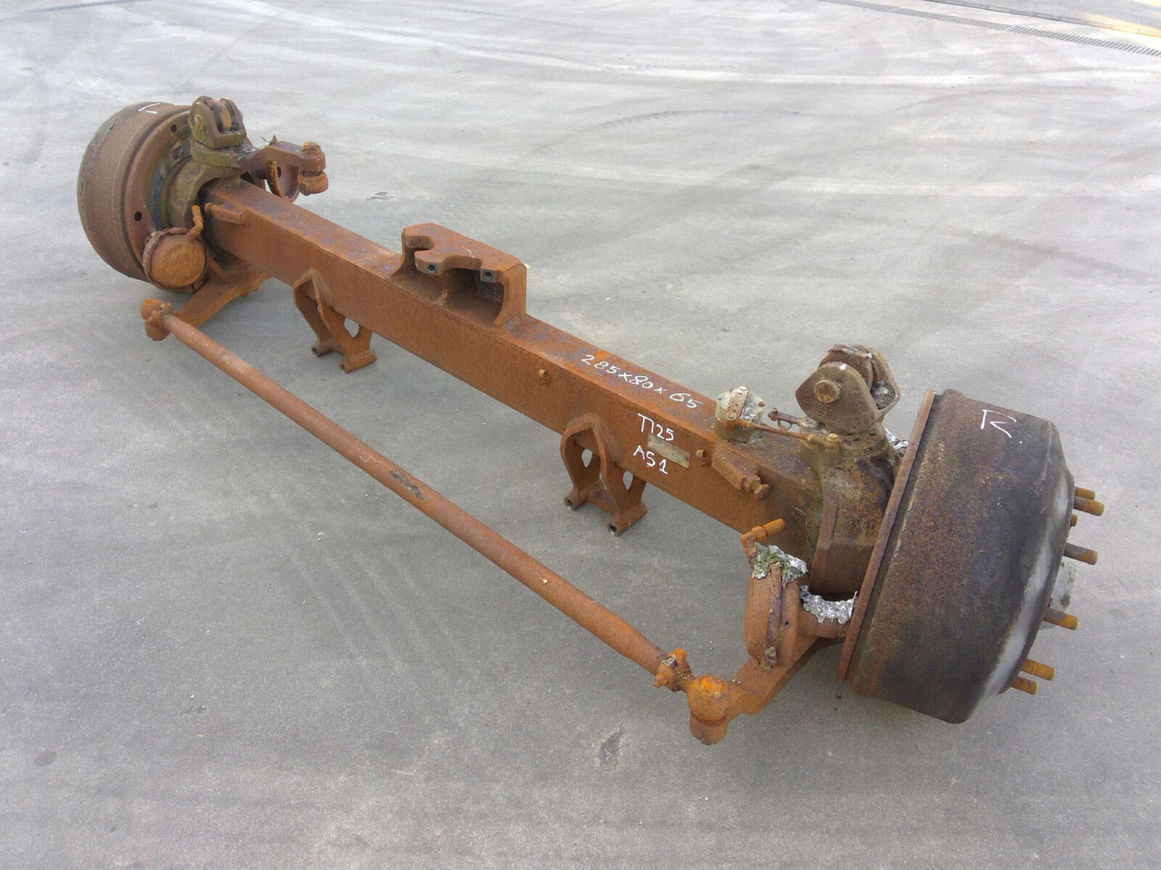 Terex AC 350 axle 1 - المحور و قطع الغيار - موبايل كرين: صورة 2 Terex AC 350 axle 1 - المحور و قطع الغيار - موبايل كرين: صورة 2