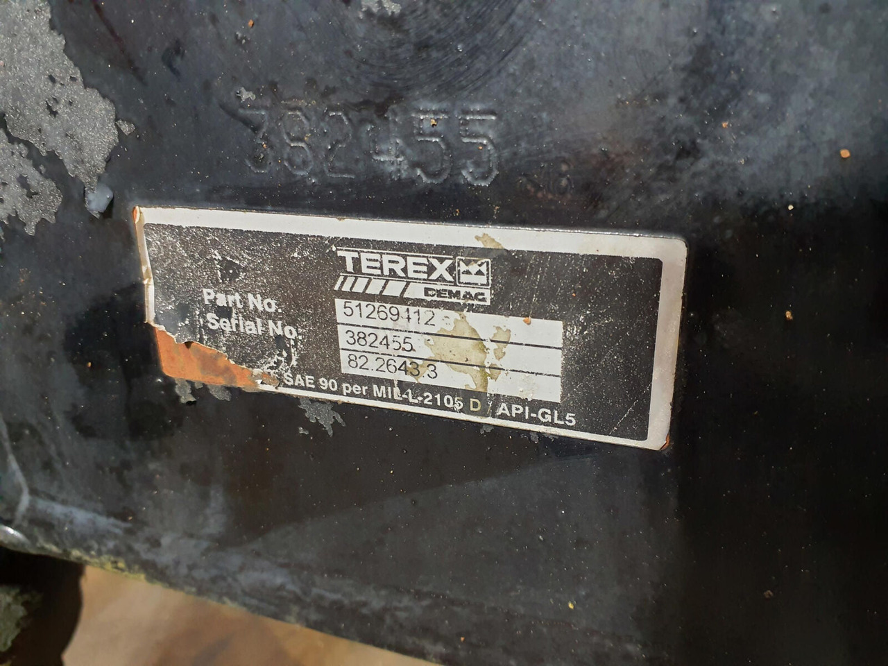 Terex AC 700 Axle 4 - المحور و قطع الغيار - موبايل كرين: صورة 5 Terex AC 700 Axle 4 - المحور و قطع الغيار - موبايل كرين: صورة 5