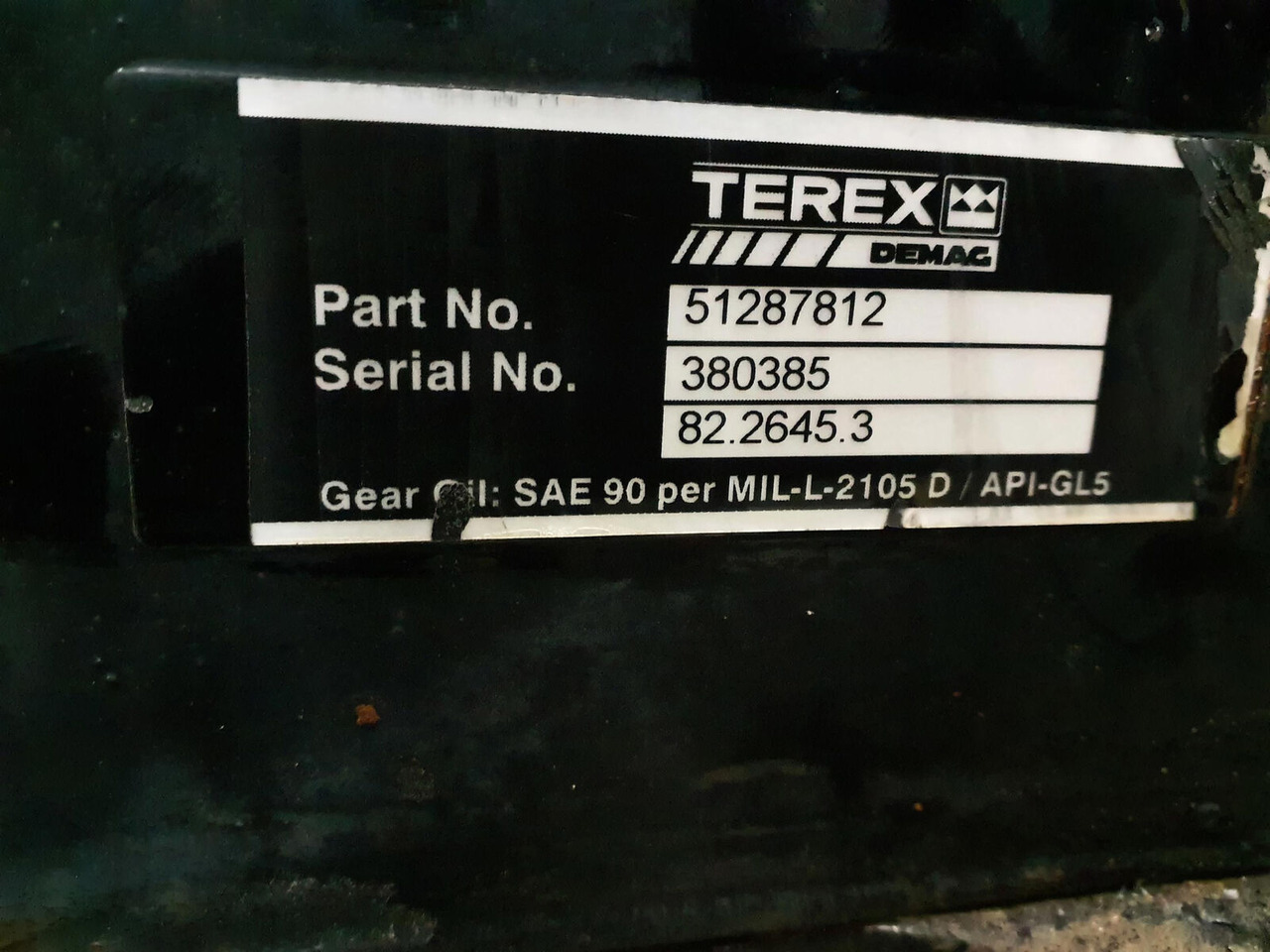 Terex AC 700 Axle 6 - المحور و قطع الغيار - موبايل كرين: صورة 5 Terex AC 700 Axle 6 - المحور و قطع الغيار - موبايل كرين: صورة 5