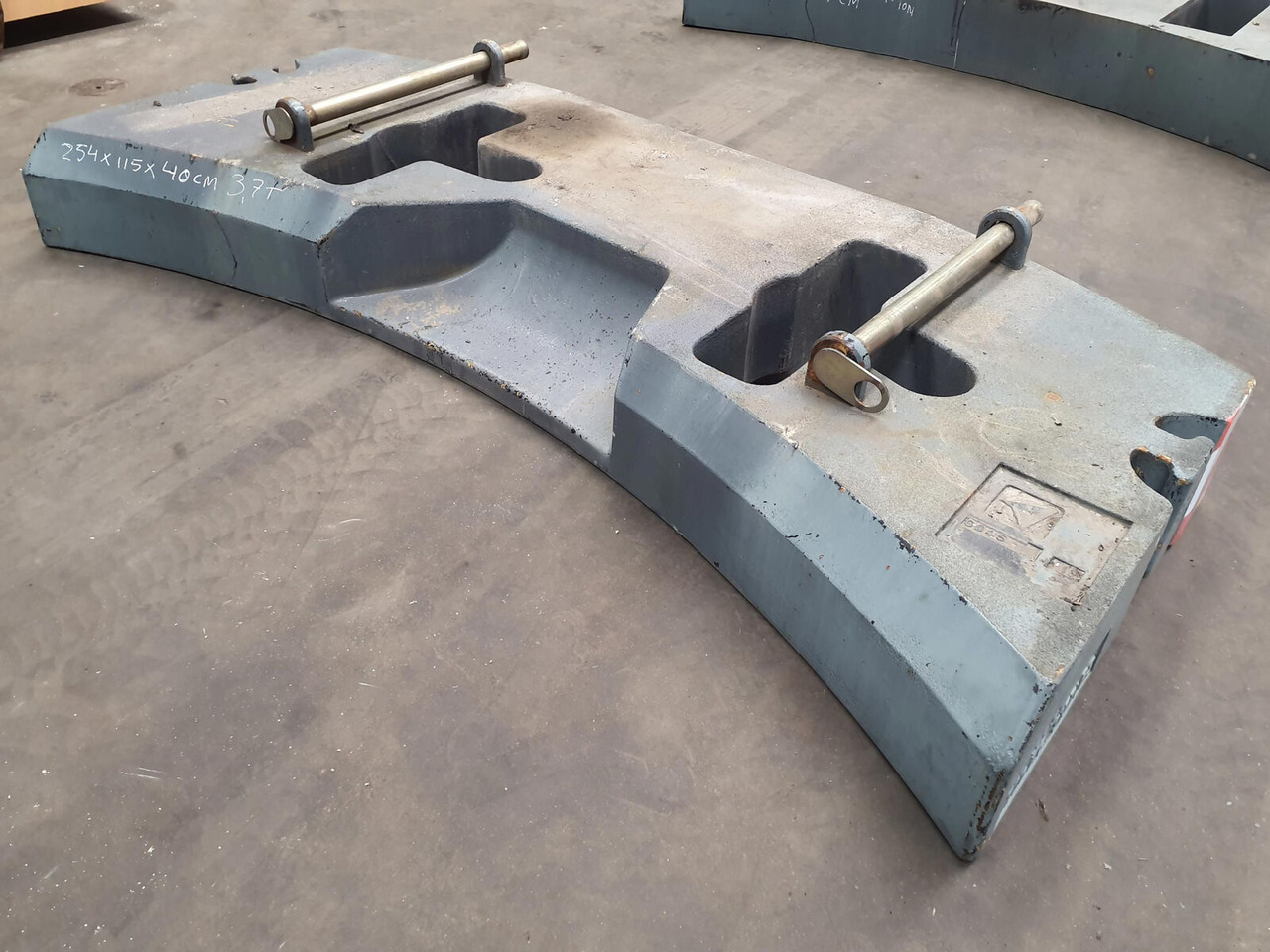 Terex Terex Demag Challenger 4200 counterweight 3.7 Ton - الوزن المعاكس - موبايل كرين: صورة 2 Terex Terex Demag Challenger 4200 counterweight 3.7 Ton - الوزن المعاكس - موبايل كرين: صورة 2