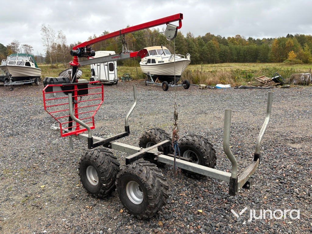 ATV-kärra timmerkärra ultratec - مقطورة الغابات: صورة 4 ATV-kärra timmerkärra ultratec - مقطورة الغابات: صورة 4