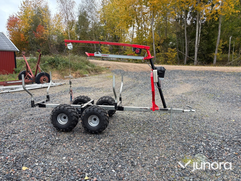 ATV-kärra timmerkärra ultratec - مقطورة الغابات: صورة 2 ATV-kärra timmerkärra ultratec - مقطورة الغابات: صورة 2