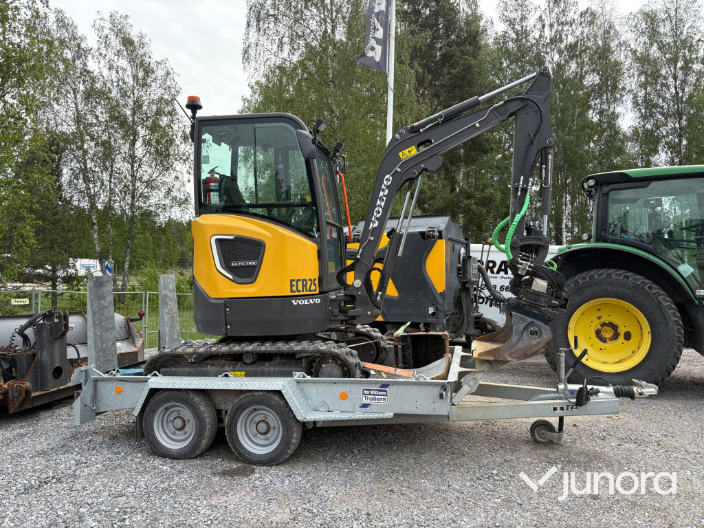 Grävmaskin Volvo ECR25D Electric - حفارة مُصَّغرة: صورة 4 Grävmaskin Volvo ECR25D Electric - حفارة مُصَّغرة: صورة 4