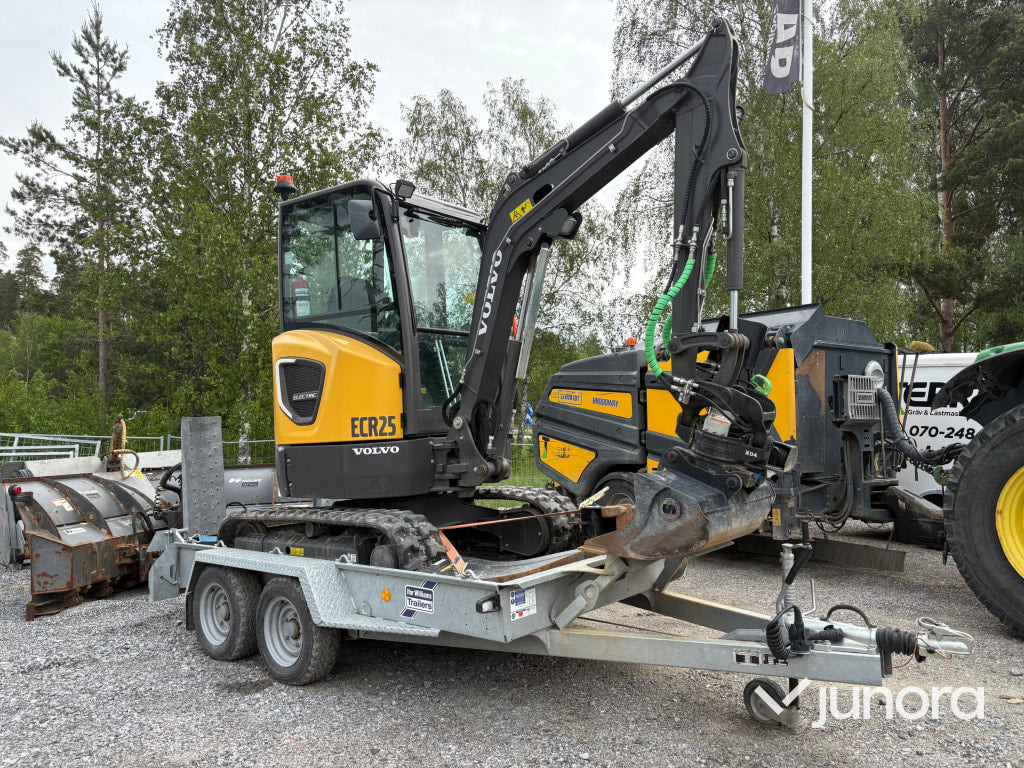 Grävmaskin Volvo ECR25D Electric - حفارة مُصَّغرة: صورة 2 Grävmaskin Volvo ECR25D Electric - حفارة مُصَّغرة: صورة 2