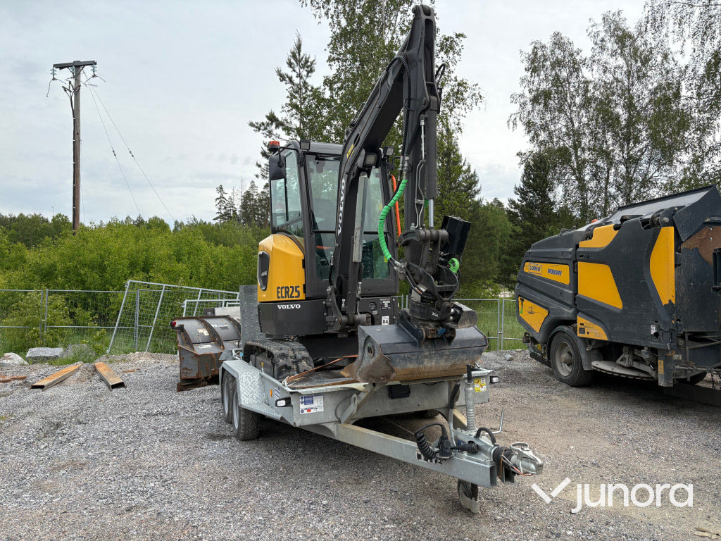 Grävmaskin Volvo ECR25D Electric - حفارة مُصَّغرة: صورة 1 Grävmaskin Volvo ECR25D Electric - حفارة مُصَّغرة: صورة 1