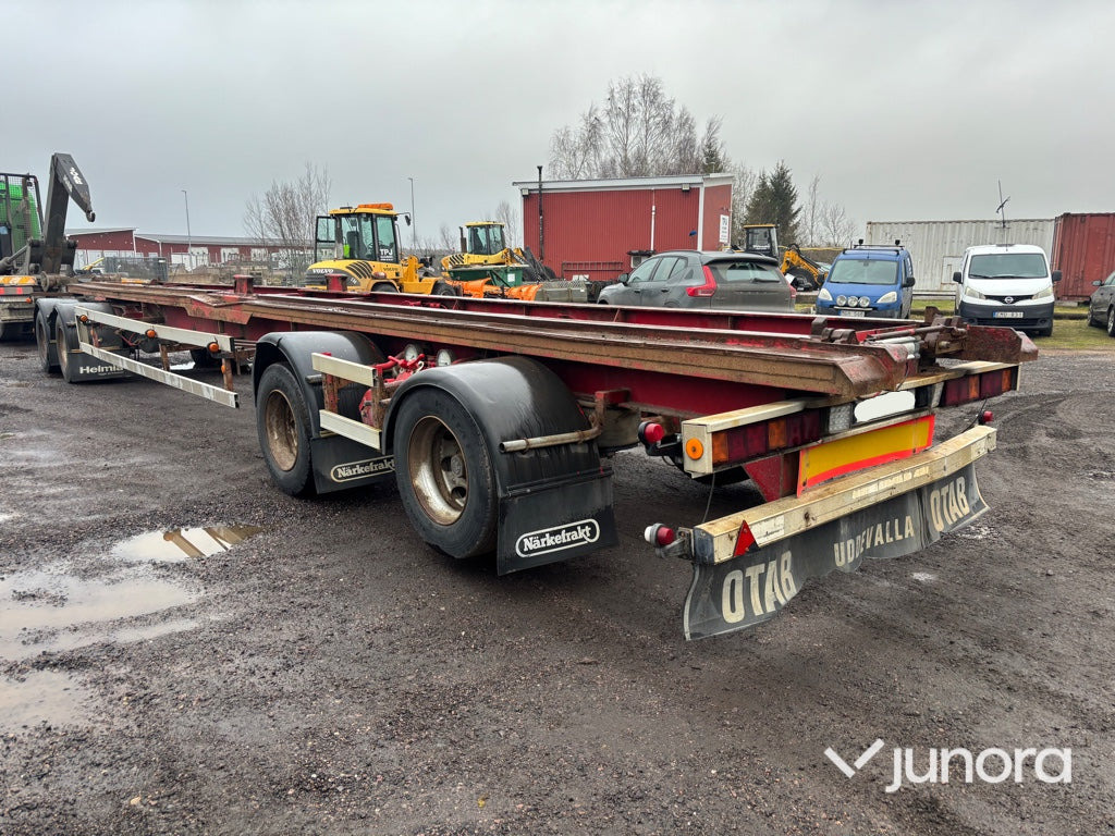 Lastväxlarsläp - Ory T18/20L60 - مقطورة هوك ليفت/ لود لوجر: صورة 3 Lastväxlarsläp - Ory T18/20L60 - مقطورة هوك ليفت/ لود لوجر: صورة 3