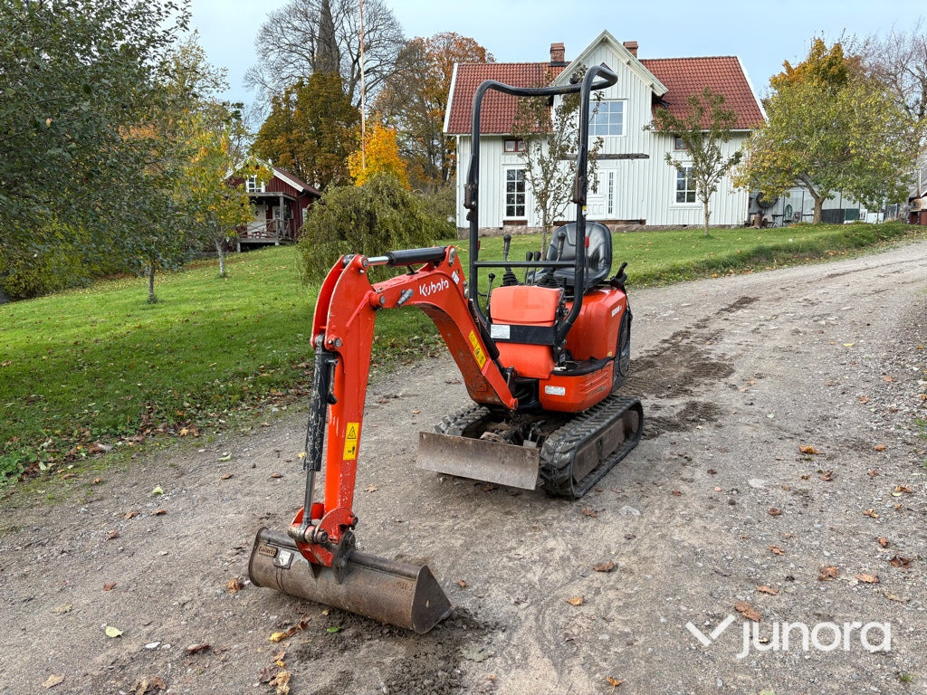 حفارة مُصَّغرة Minigrävare - Kubota K008-3: صورة 9