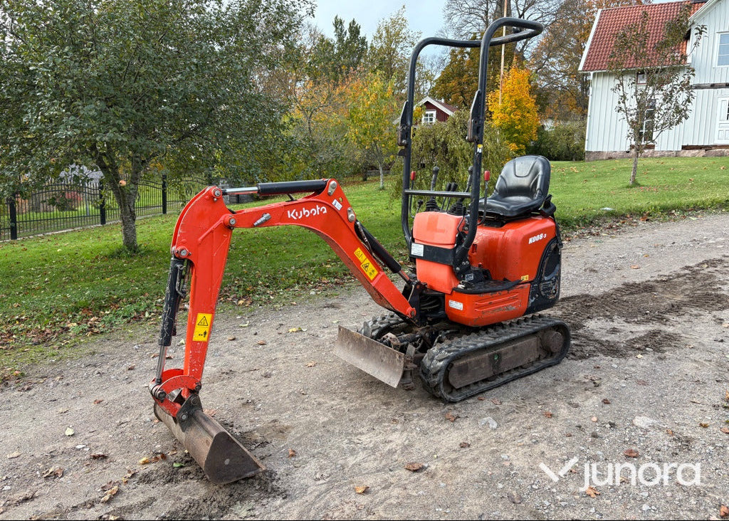 Minigrävare - Kubota K008-3 - حفارة مُصَّغرة: صورة 1 Minigrävare - Kubota K008-3 - حفارة مُصَّغرة: صورة 1