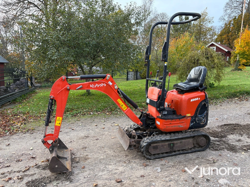 Minigrävare - Kubota K008-3 - حفارة مُصَّغرة: صورة 2 Minigrävare - Kubota K008-3 - حفارة مُصَّغرة: صورة 2