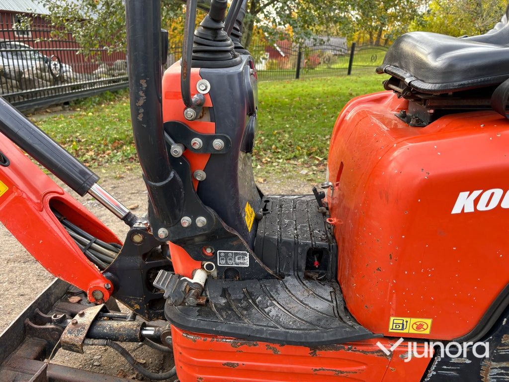 حفارة مُصَّغرة Minigrävare - Kubota K008-3: صورة 16