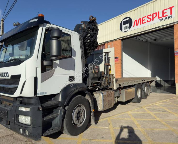 Iveco Stralis 360 - شاحنات مسطحة: صورة 1 Iveco Stralis 360 - شاحنات مسطحة: صورة 1
