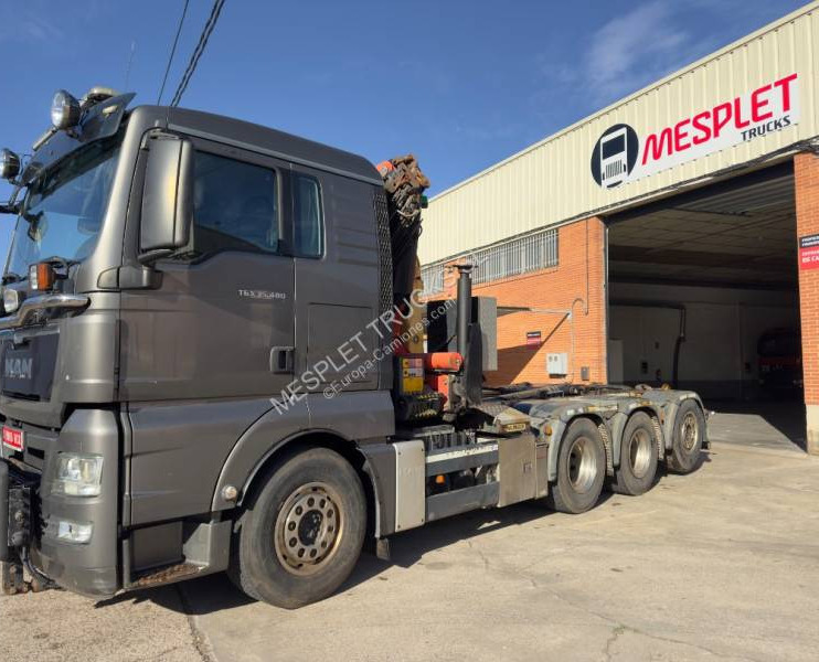 MAN TGX 35.480 - شاحنة ذات خطاف: صورة 1 MAN TGX 35.480 - شاحنة ذات خطاف: صورة 1