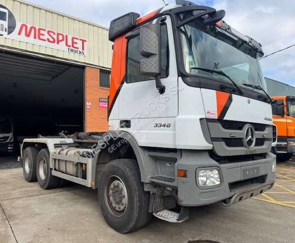 Mercedes Actros 3346 - شاحنة ذات خطاف: صورة 5 Mercedes Actros 3346 - شاحنة ذات خطاف: صورة 5