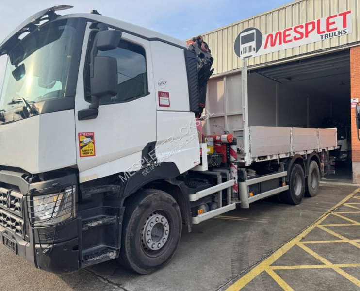 Renault C-Series 460 - شاحنات مسطحة: صورة 1 Renault C-Series 460 - شاحنات مسطحة: صورة 1